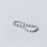 Trustdavis 925 Silver Beads Cocktail Ring Size 6 7 8 Women Girls Xmas Gift