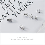 Trustdavis 925 Silver 3 4 5 Layer Ear Cuff Clip On Earrings