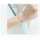 Trustdavis 925 Silver Red Rope Bracelet Anklet DS1013