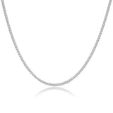 Trustdavis 925 Silver Short Necklace Minimalist Chain for Women DS3978