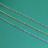 Trustdavis 925 Silver Sky Stars Collarbone Chain Necklace For Women