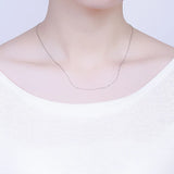 Trustdavis 925 Silver Sky Stars Collarbone Chain Necklace For Women
