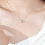 Trustdavis 925 Silver Necklace Stone Constellation Pendant Jewerly DS3516