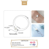 Trustdavis 925 Silver Daisies CZ Bracelet Wedding Jewelry Gift DA1084