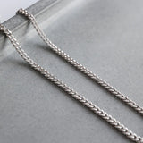 Trustdavis 925 Sterling Silver 2mm Chain Anklets For Women