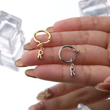 Trustdavis 925 Silver Sweet Name Letter Charm Pendant Women Jewelry DA3145