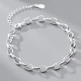 Trustdavis 925 Silver Chain Bracelet for Women DA1612