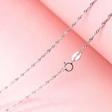 Trustdavis 925 Silver Box Chain Earrings Semi-finished DIY Access.
