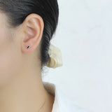 Trustdavis 925 Silver CZ Square Stud Earring Wedding Party Jewelry