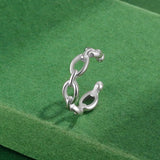 Trustdavis 925 Silver Openwork Clip Earrings Mum Daughter Gift DS4408