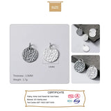 Trustdavis 925 Sterling Silver Plum Blossom Charm Pendant DIY Jewelry