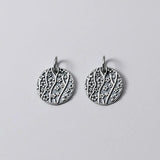 Trustdavis 925 Sterling Silver Plum Blossom Charm Pendant DIY Jewelry