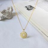 Trustdavis 925 Sterling Silver 18K Coin Charm Pendant DIY Jewelry