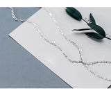 Trustdavis 925 Sterling Silver Chain Anklets For Women Wedding