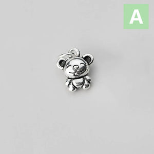 Trustdavis 925 Silver Zodiac Charm Pendant DIY Jewelry DZ179