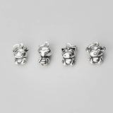 Trustdavis 925 Silver Zodiac Charm Pendant DIY Jewelry DZ179