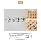 Trustdavis 925 Silver Zodiac Charm Pendant DIY Jewelry DZ179
