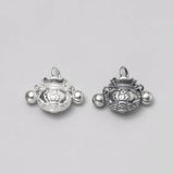 Trustdavis 925 Sterling Silver Hollow Purse Charm Pendant