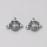 Trustdavis 925 Sterling Silver Hollow Purse Charm Pendant