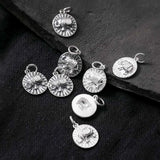 Trustdavis Sweet Hollow Elephant Charm Pendant DIY Jewelry DZ171