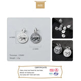 Trustdavis Sweet Hollow Elephant Charm Pendant DIY Jewelry DZ171