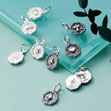 Trustdavis 925 Sterling Silver CARDS Charm Pendant Jewelry DZ265