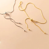 Trustdavis 925 Sterling Silver Snake Chain Anklets Wedding Party Jewelry DA2338