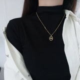Trustdavis 925 Silver Hollow Round Birds Necklace Wedding Party Jewelry