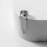 Trustdavis Real 925 Sterling Silver Smooth Surface Clip Earrings for Women