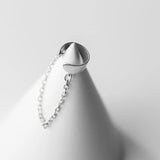 Trustdavis Real 925 Sterling Silver Smooth Surface Clip Earrings for Women