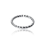 Trustdavis 925 Silver Gypsophila Opening Ring for Women DG0203