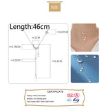 Trustdavis 925 Silver Star Moon Pendant Choker Necklace