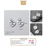 Trustdavis 925 Sterling Silver Heart Love Charm Pendant DIY Accessories