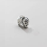Trustdavis 925 Sterling Thai Silver Elephant Charm Pendant DIY Jewelry DZ181