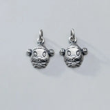 Trustdavis 925 Sterling Thai Silver Sweet Mouse Charm Pendant