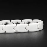 Health Magnet Bracelet Men Jewelry Ceramic Adjustable