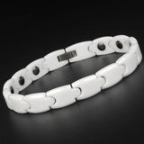 Health Magnet Bracelet Men Jewelry Ceramic Adjustable