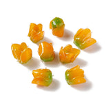 Tulip Flower Acrylic Spacer Beads for Jewelry Making