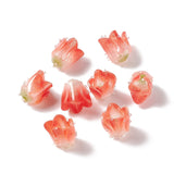 Tulip Flower Acrylic Spacer Beads for Jewelry Making