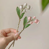 Tulip Hairpin Female Summer Ball Head Hairpin Temperament Ancient Style Accessor