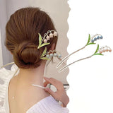 Tulip Hairpin Female Summer Ball Head Hairpin Temperament Ancient Style Accessor