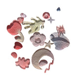 Tulip Heart Mold Shaker Resin Mold Filler Silicone Quicksand Shaker Mold