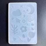Tulip Heart Mold Shaker Resin Mold Filler Silicone Quicksand Shaker Mold