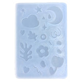 Tulip Heart Mold Shaker Resin Mold Filler Silicone Quicksand Shaker Mold