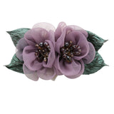 Tulle Flower Hair Clip Organza Hair Clip for Girls Hair Accessories