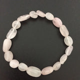 Tumbled Polished Stones Bracelet Irregular Shaped Beads Strand