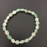 Tumbled Polished Stones Bracelet Irregular Shaped Beads Strand