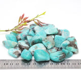 Amazonite Crystal Tumbled Stone - Reiki Healing Energy - Home Aquarium