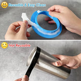 Tumbler Shields for Arts Crafts, Epoxy Resin Paint, Protector for Rims