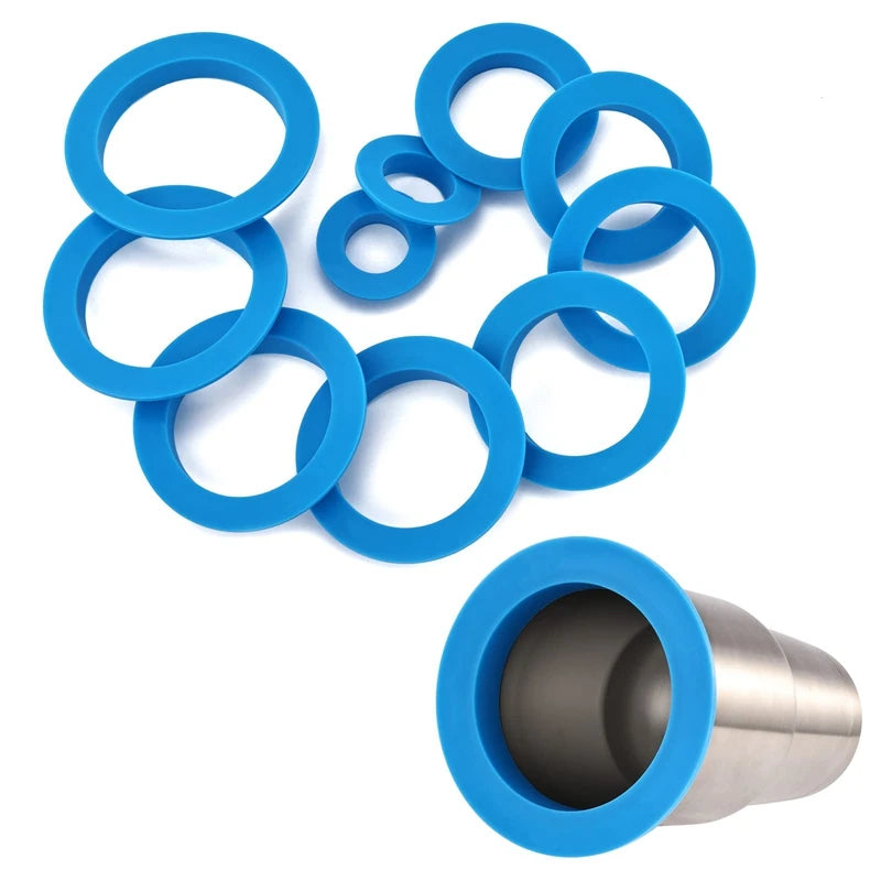 Silicone Tumbler Shields for Epoxy Resin Paint, Fits Multiple Tumblers